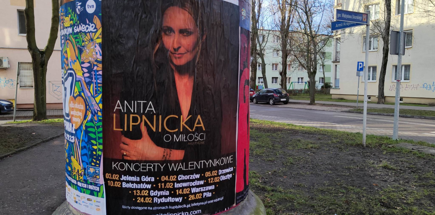 Inowrocław - Anita Lipnicka zaśpiewa w Inowrocławiu o miłości