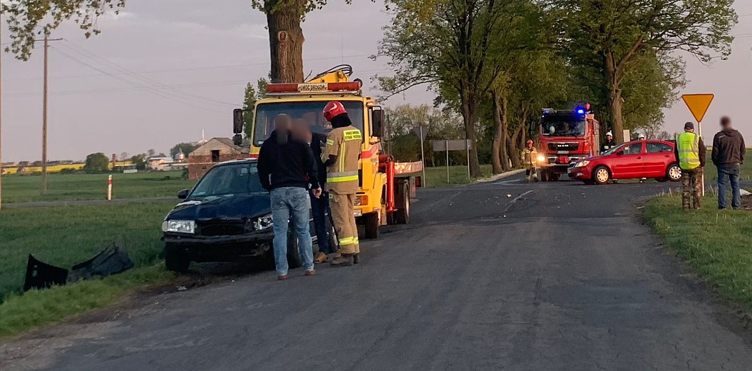 Region - Zderzenie dwóch osobówek koło Dulska