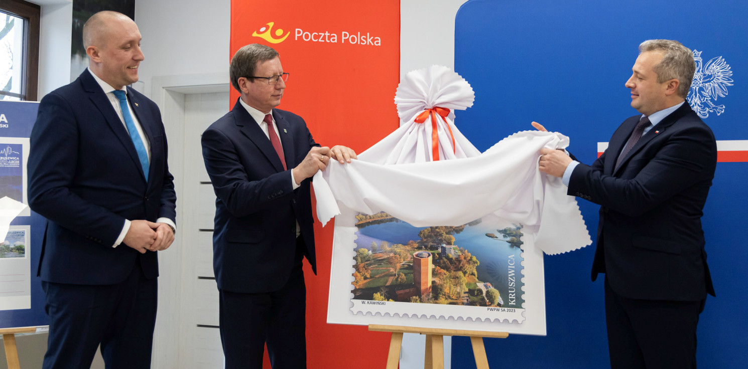 Kruszwica.online - Kruszwica ma swój znaczek pocztowy. Nakład? 5 milionów