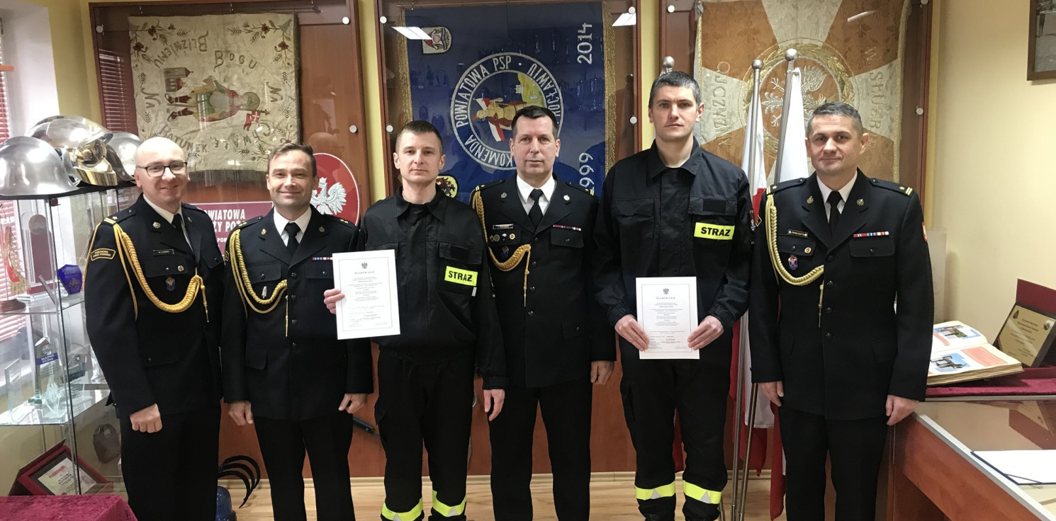 Inowrocław - Nowi adepci pożarnictwa w szeregach inowrocławskiej straży