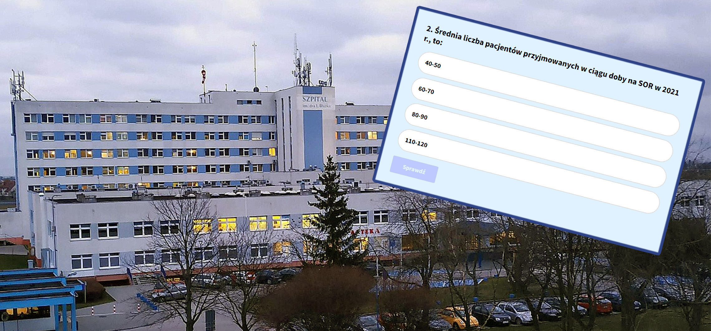 Quiz: sprawdź, ile wiesz o inowrocławskim szpitalu
