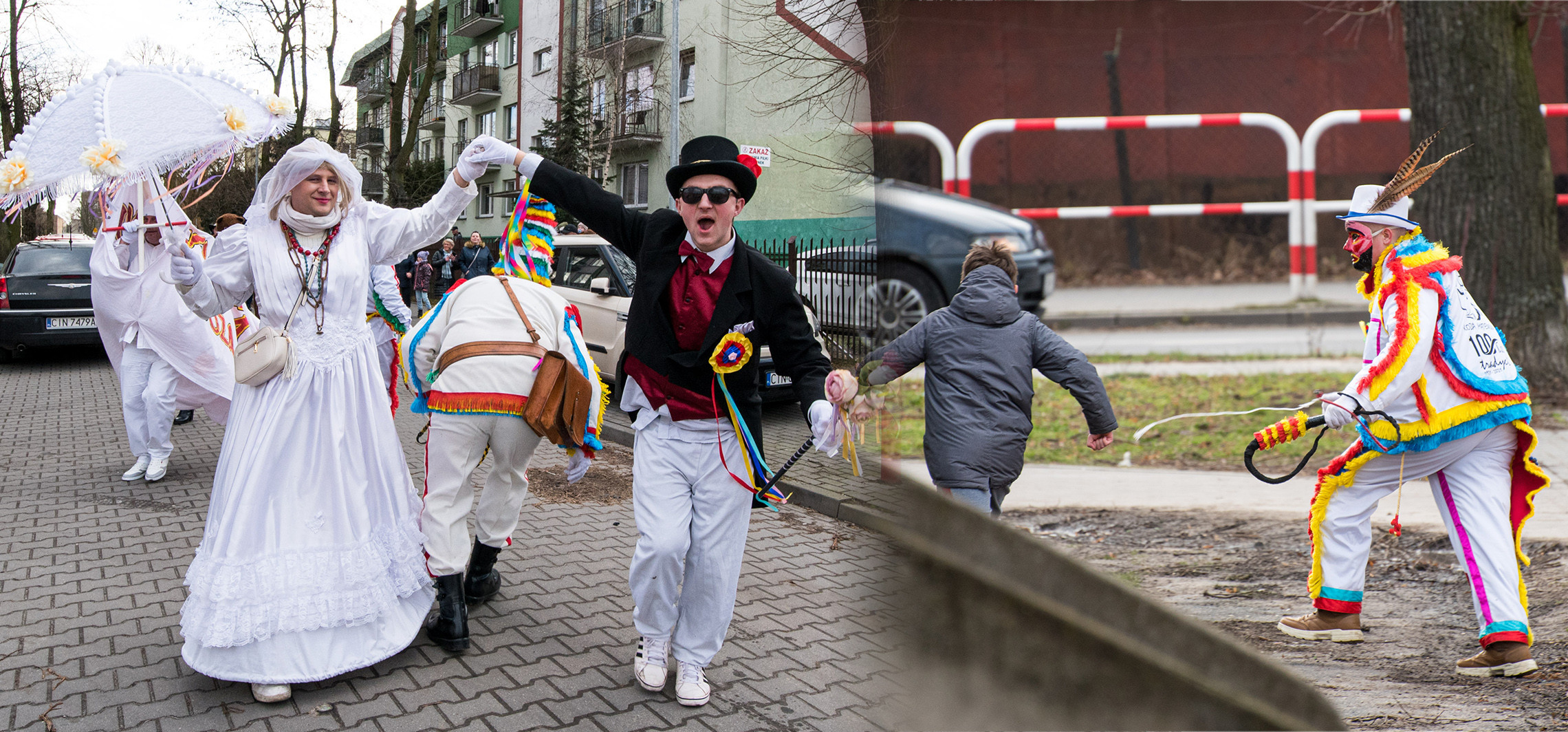 Inowrocław - Tak Koza Mątewska harcowała na Błoniach