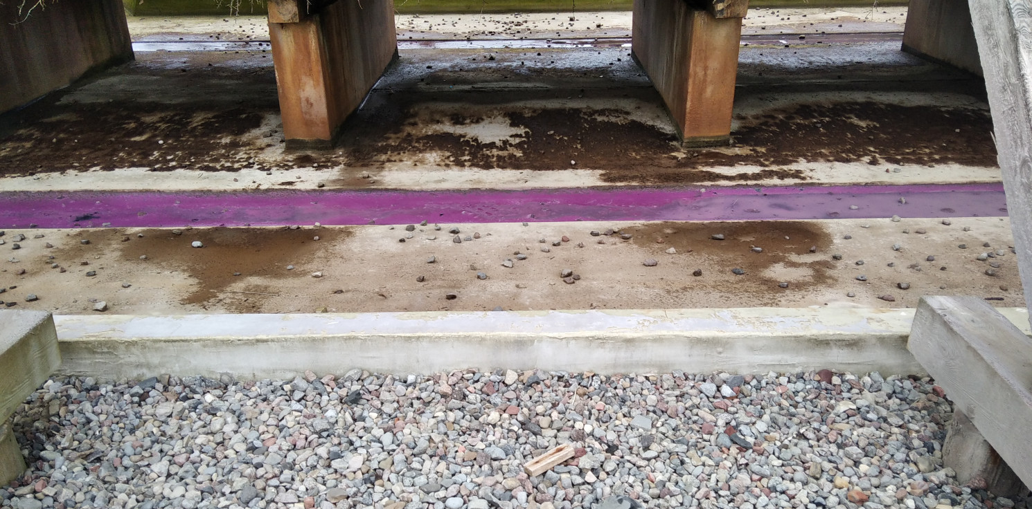 Inowrocław - Próbka solanki z fioletowej niecki trafiła do laboratorium