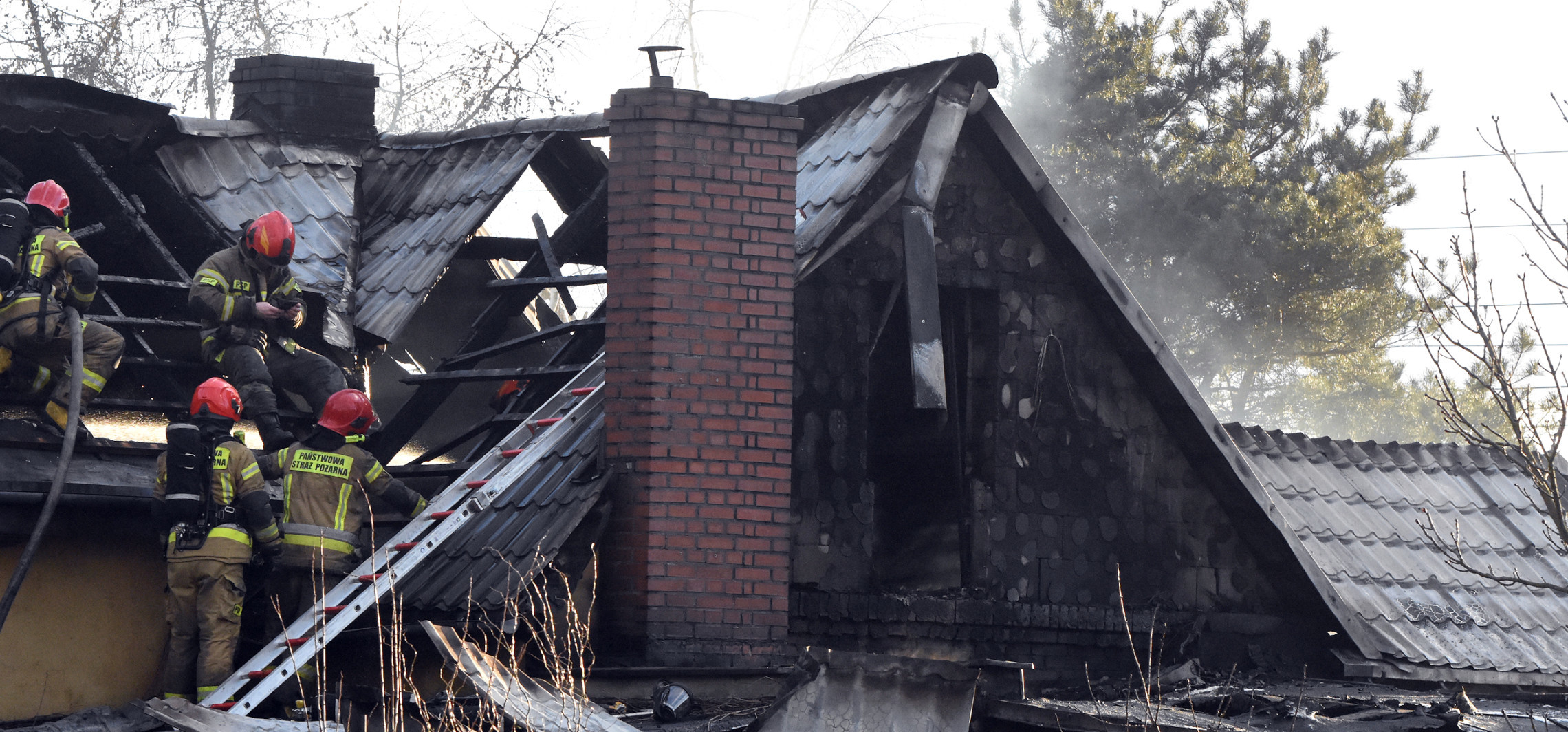 Region - Groźny pożar domu jednorodzinnego w regionie