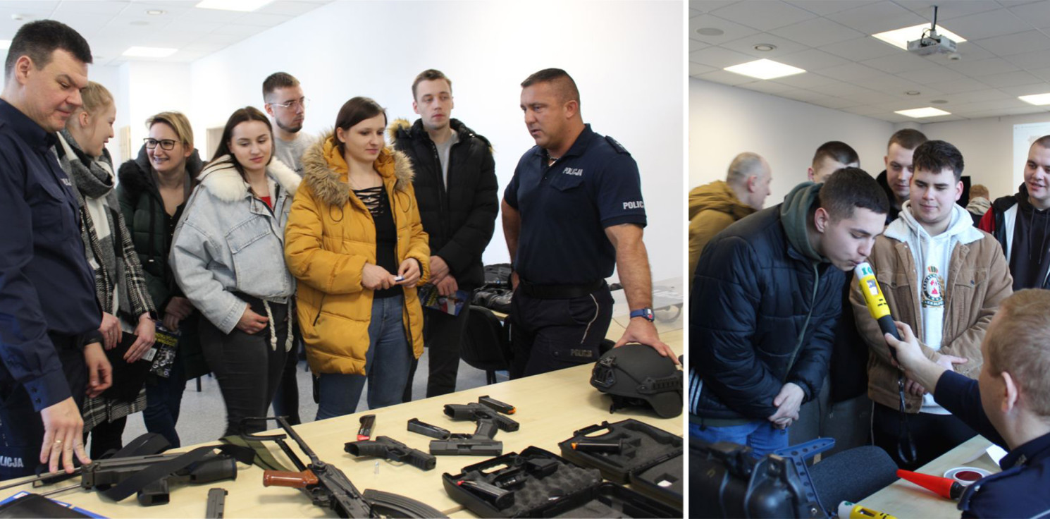 Inowrocław - Duża frekwencja na drzwiach otwartych w inowrocławskiej komendzie policji