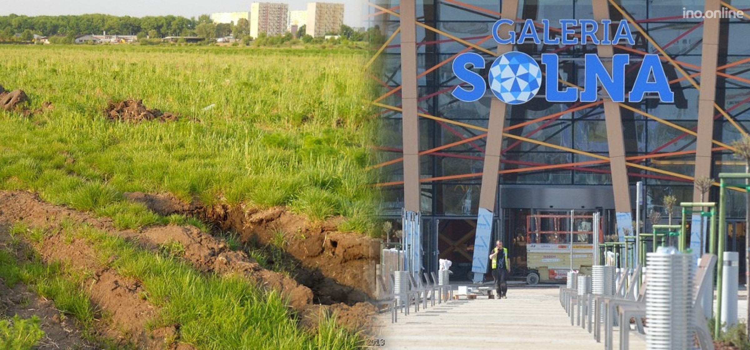 Inowrocław - #Pamiętacie? Tak powstawała Galeria Solna