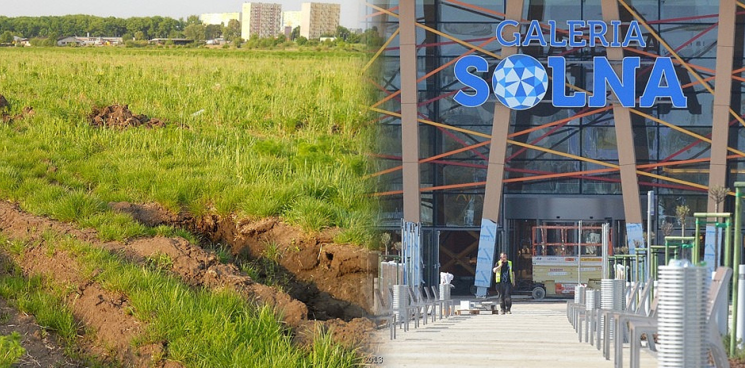 Inowrocław - #Pamiętacie? Tak powstawała Galeria Solna