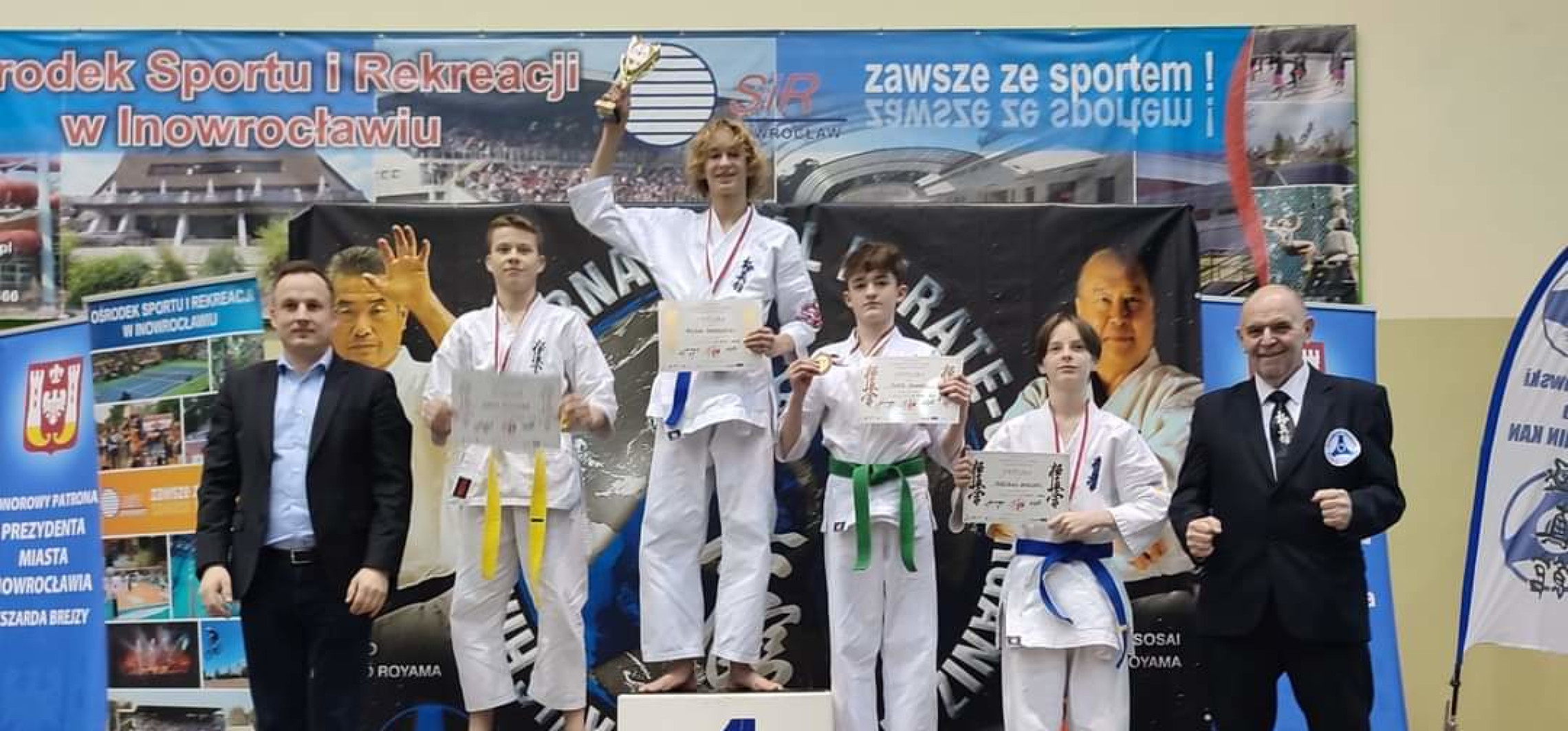 Inowrocław - Czarny pas w karate jest w ich zasięgu