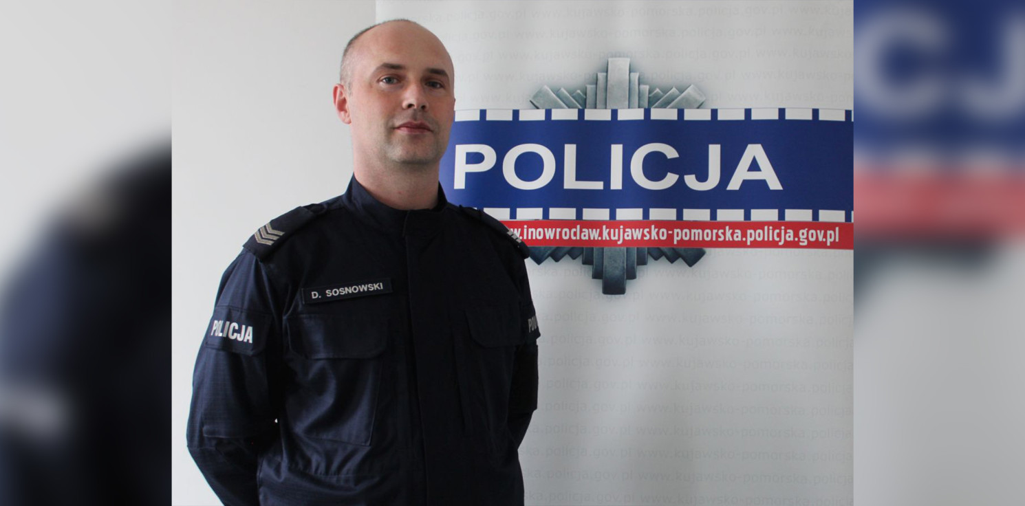 Inowrocław - 18-latek wyrwał starszej kobiecie torebkę. Policjant po służbie ruszył za złodziejem