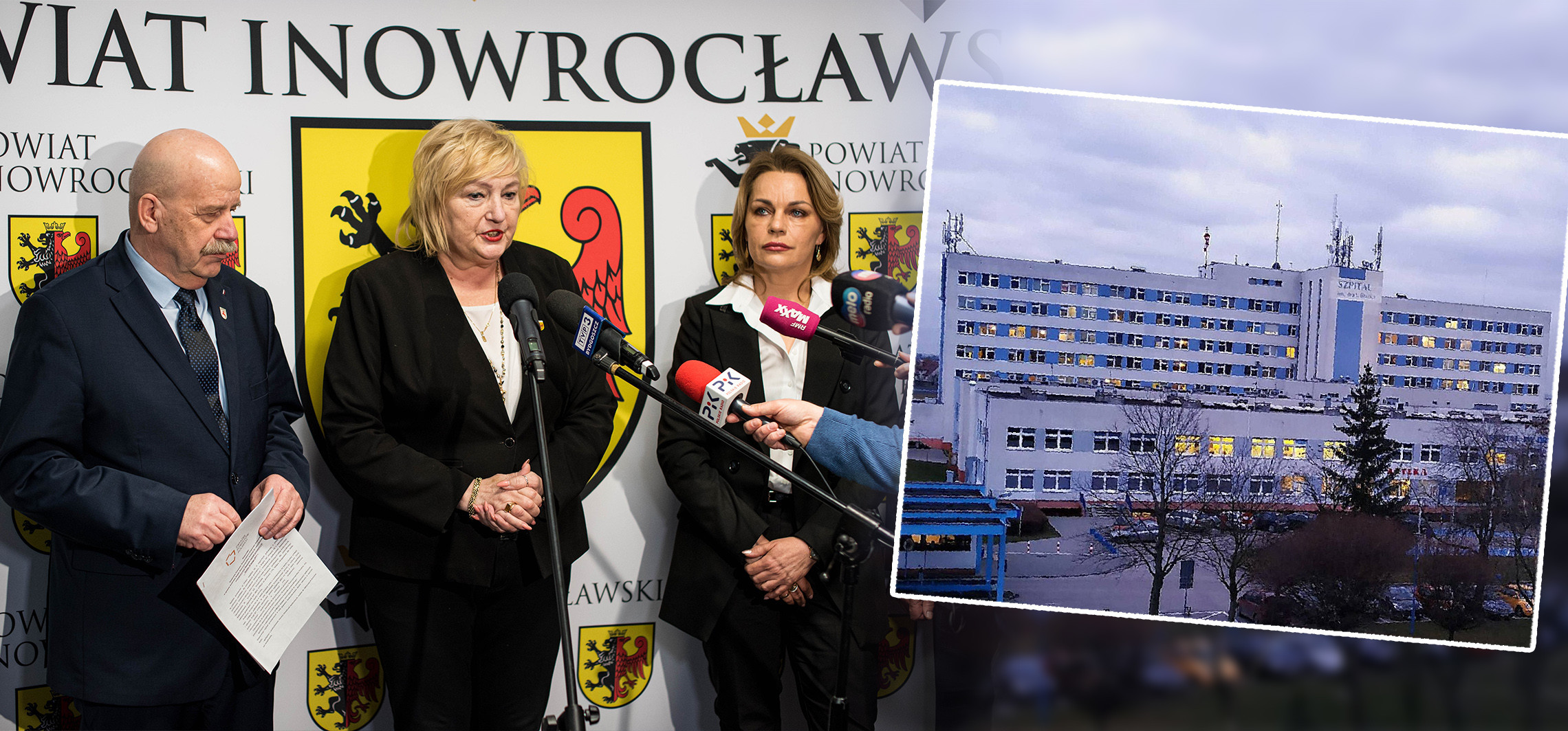Inowrocław - Pogarsza się sytuacja szpitali powiatowych. Dyskutowano o tym w Inowrocławiu