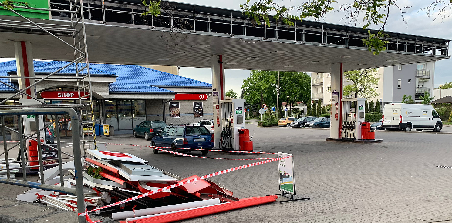 Inowrocław - Już nie Łukoil. Nowy szyld stacji paliw