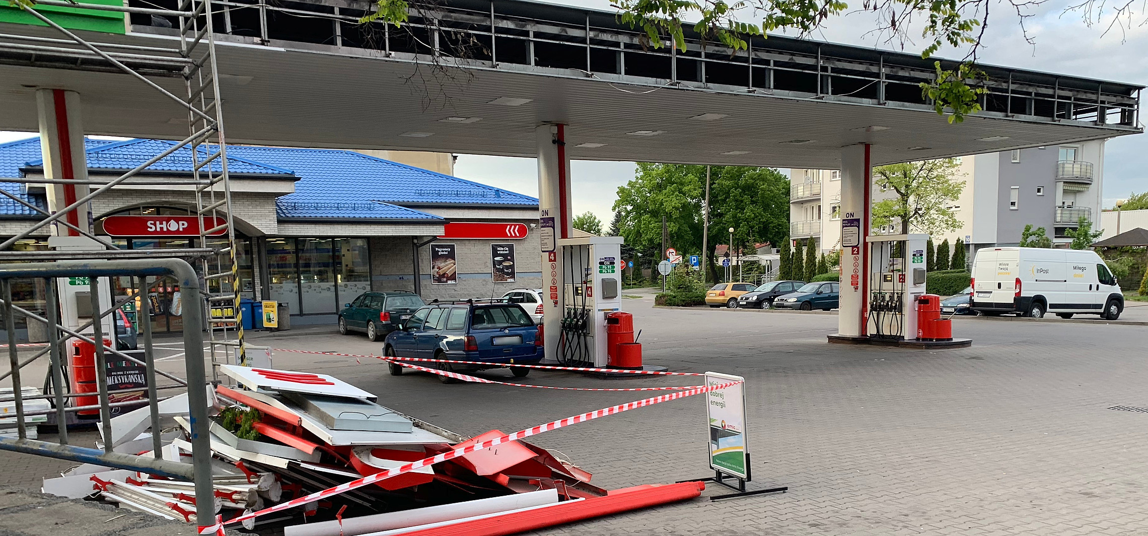 Inowrocław - Już nie Łukoil. Nowy szyld stacji paliw