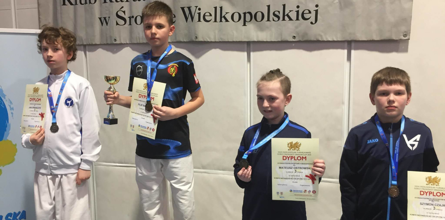 Inowrocław - Młodzi karatecy zaliczyli prawdziwe wejście smoka