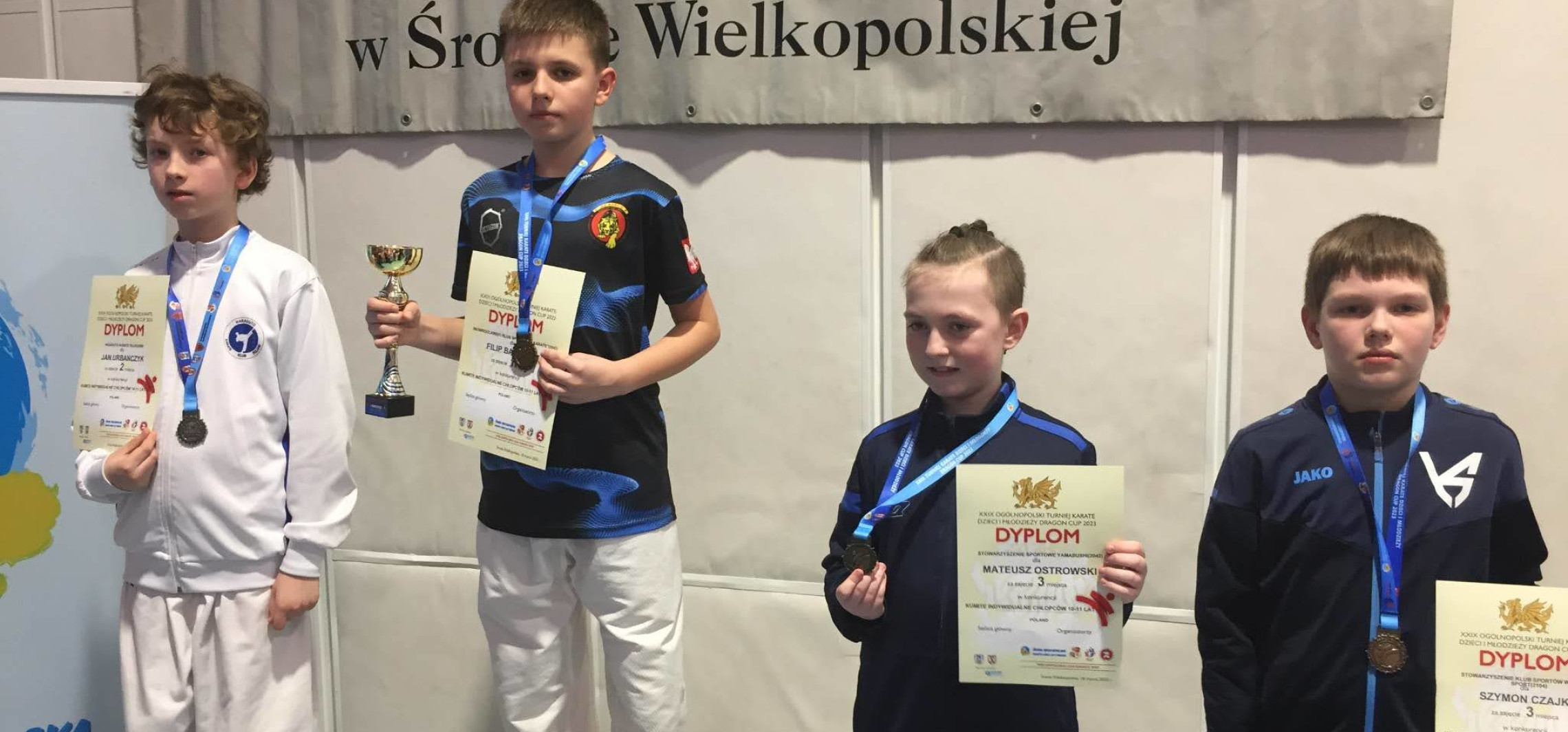 Inowrocław - Młodzi karatecy zaliczyli prawdziwe wejście smoka