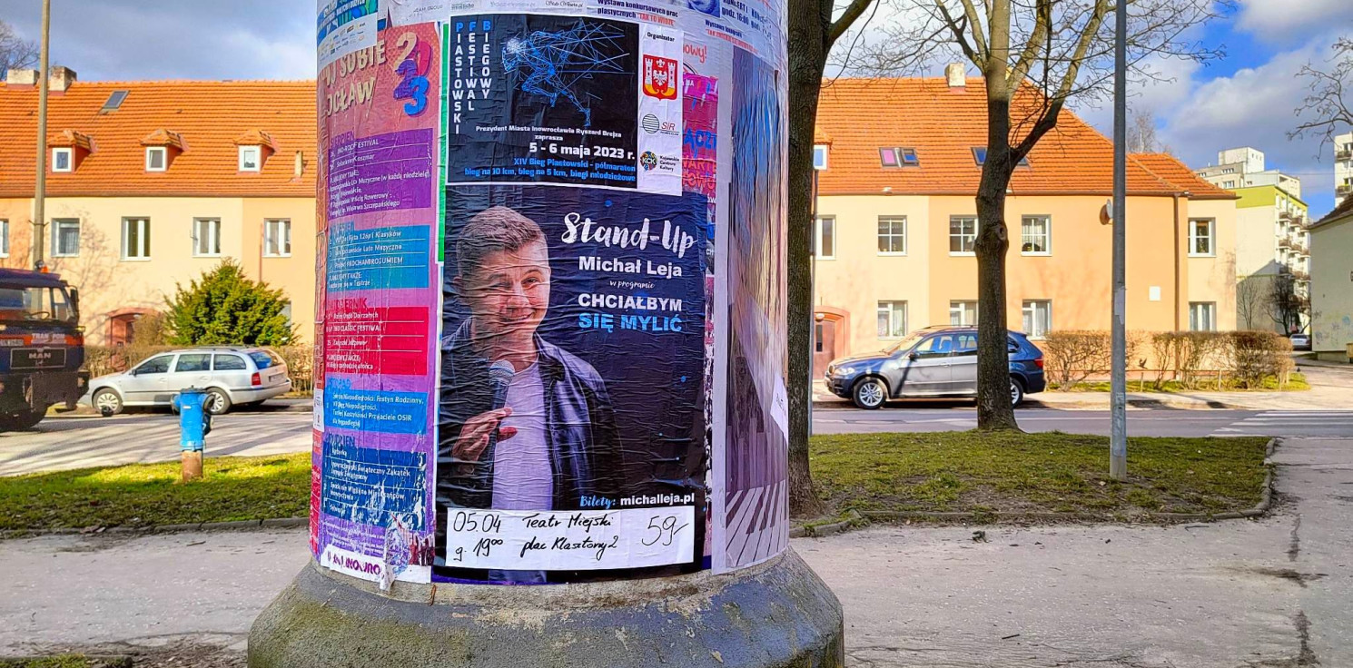 Inowrocław - To nie jest pomyłka. Michał Leja wystąpi w Inowrocławiu