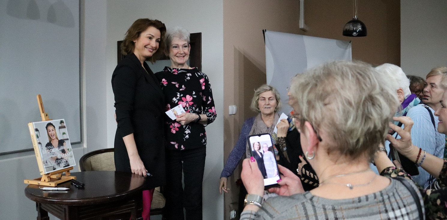 Inowrocław - Joanna Brodzik spotkała się z fanami z Inowrocławia