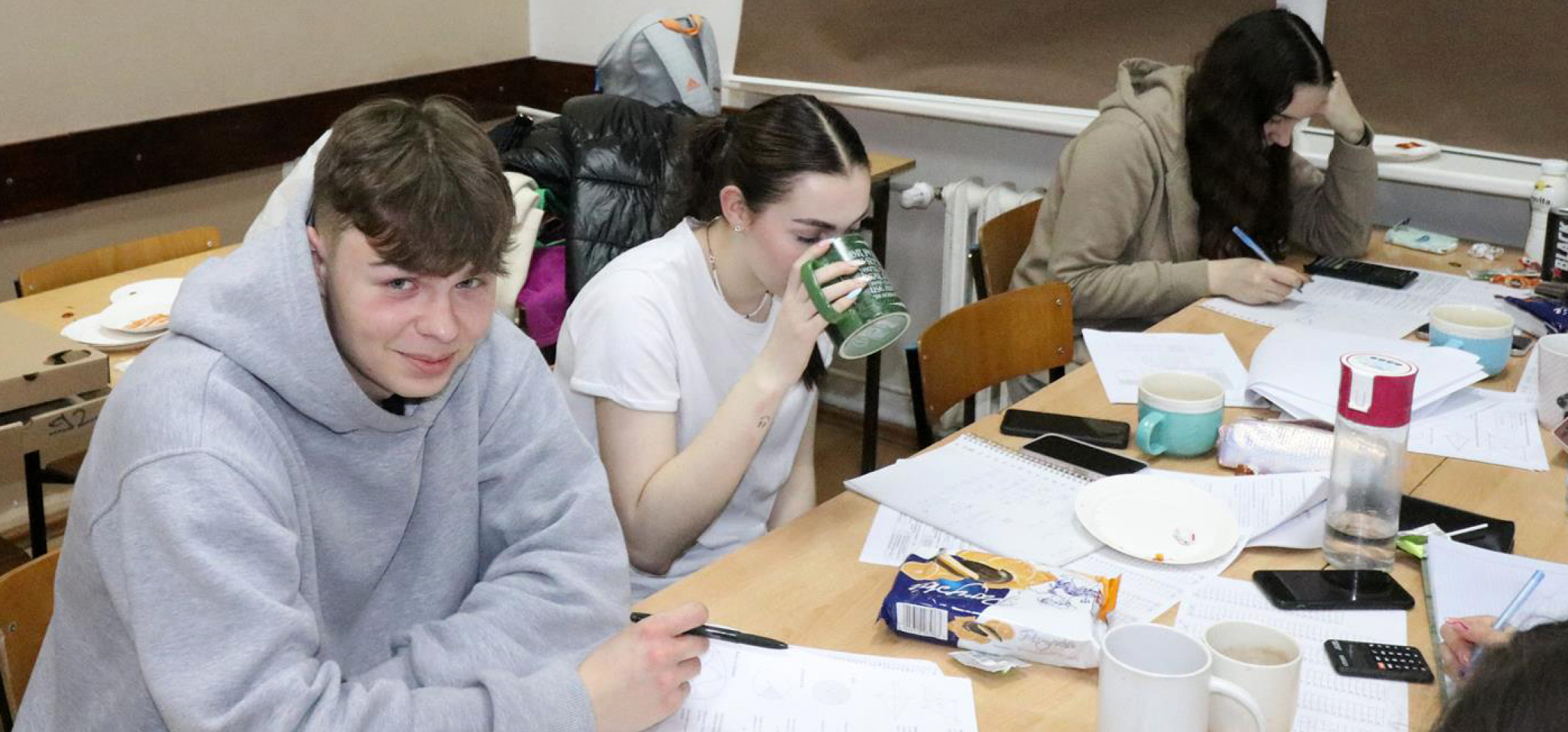 Inowrocław - Zostali w szkole na noc, żeby przygotować się do matury 
