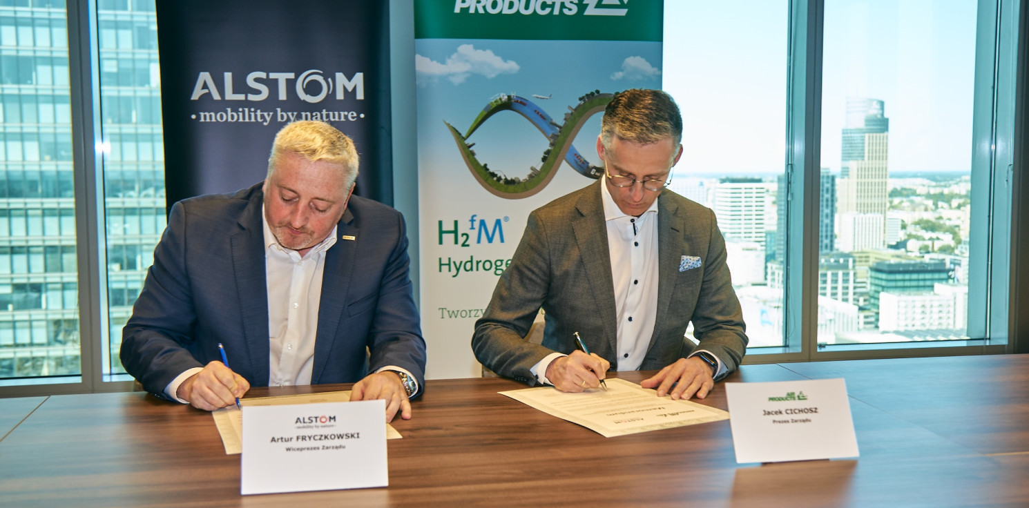 Kraj - Alstom i Air Products podpisują umowę na opracowanie zeroemisyjnych rozwiązań w transporcie w Polsce