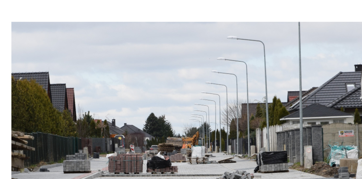 Inowrocław - Remont ulic Knasta i Brzechwy na finiszu