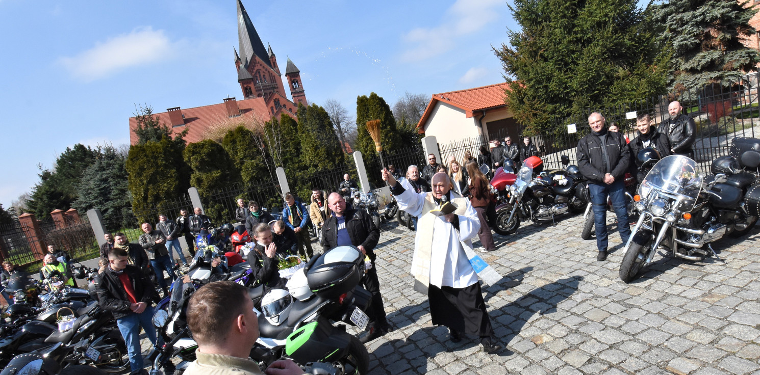 Inowrocław - Ze święconką w kaskach, czyli Wielkanoc motocyklistów