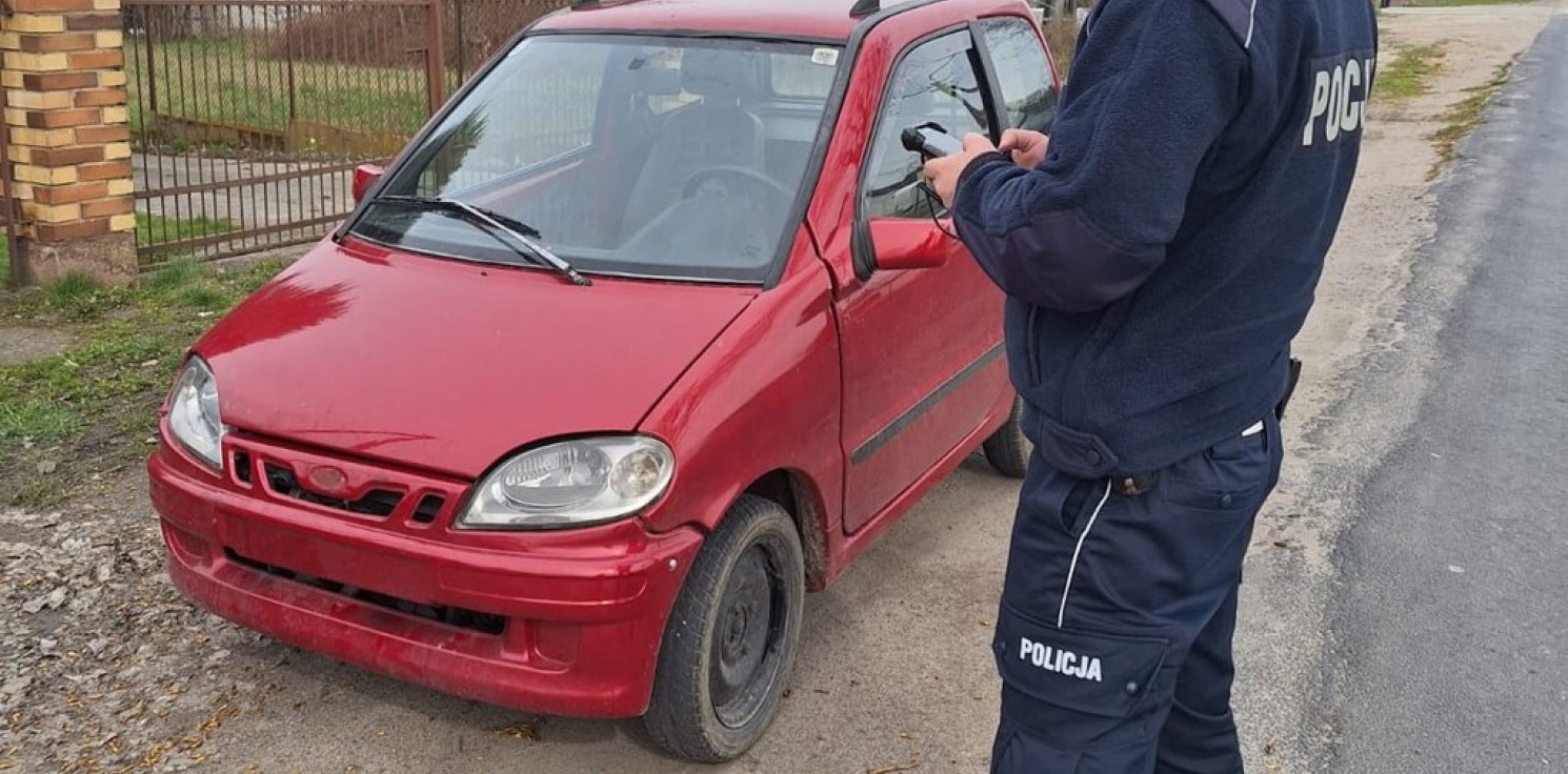 Mogilno - Jechał bez OC i badań technicznych, za to z sądowym zakazem prowadzenia