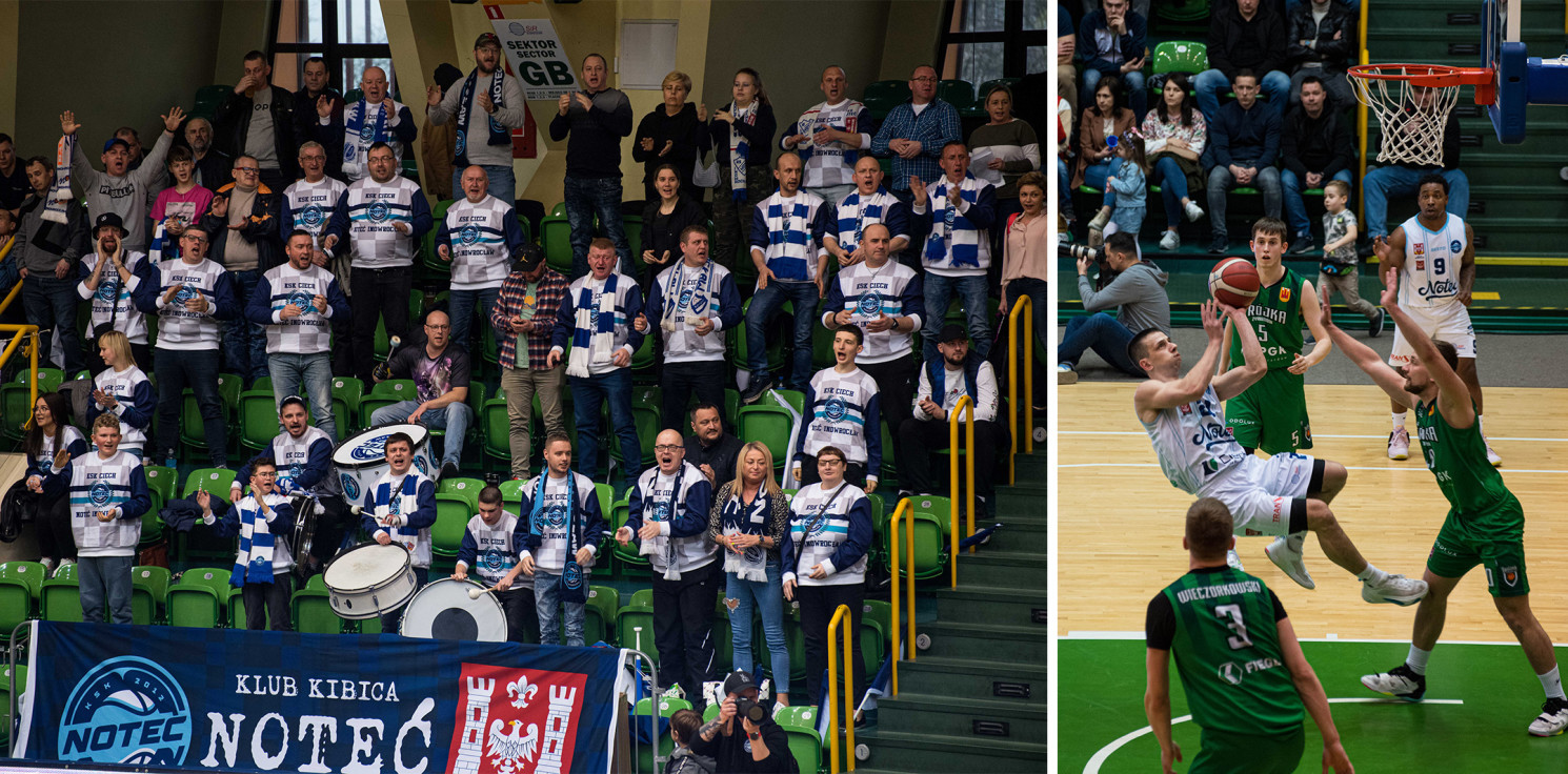 Inowrocław - Noteć wygrywa z Żyrardowem w play off