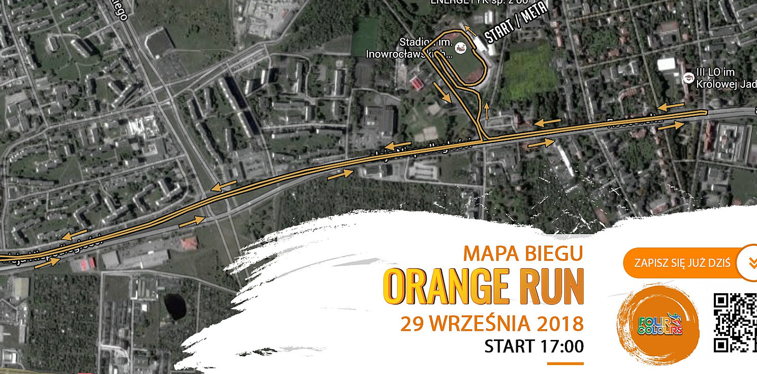 Inowrocław - Orange Run już w tę sobotę
