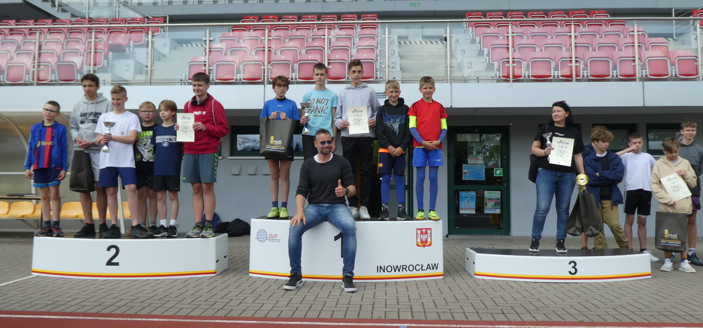 Inowrocław - Uczniowie rywalizowali w czwórboju lekkoatletycznym