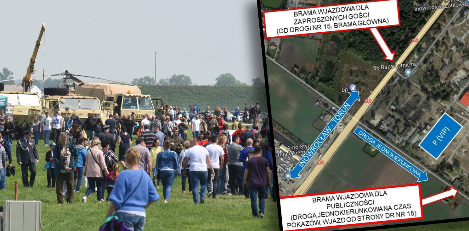 Gmina Inowrocław - Ważne informacje dla kierowców w związku z sobotnim piknikiem w Latkowie