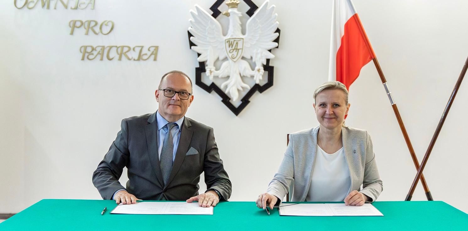 Inowrocław - Kasper nawiązał współpracę z wojskową uczelnią