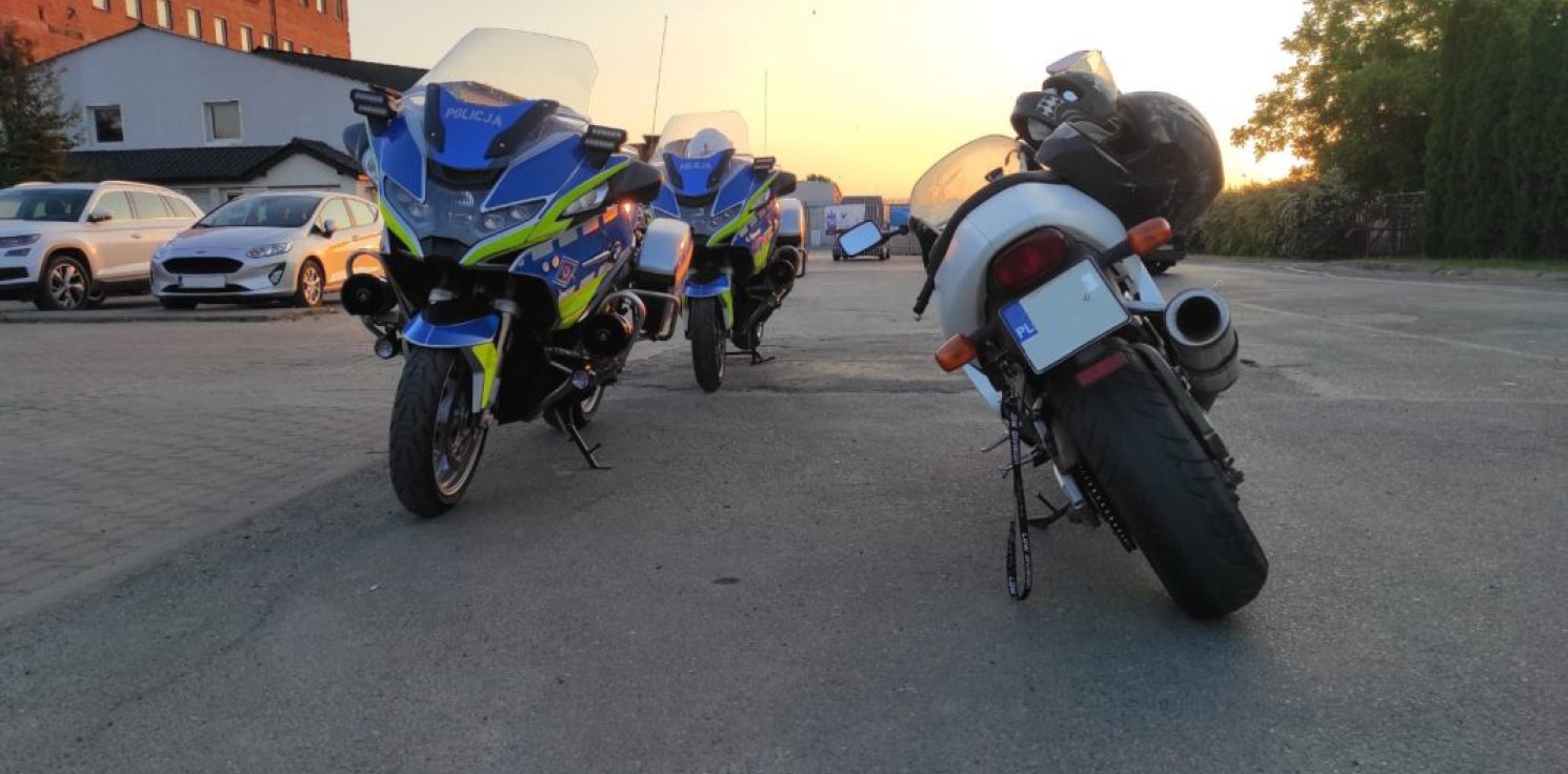 Inowrocław - 23-latek jechał motocyklem bez uprawnień