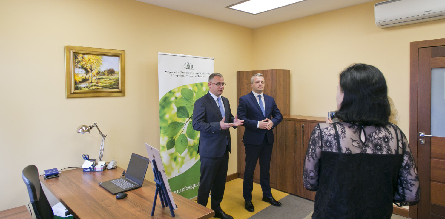 Inowrocław - W Inowrocławiu otwarto biuro terenowe WFOŚiGW