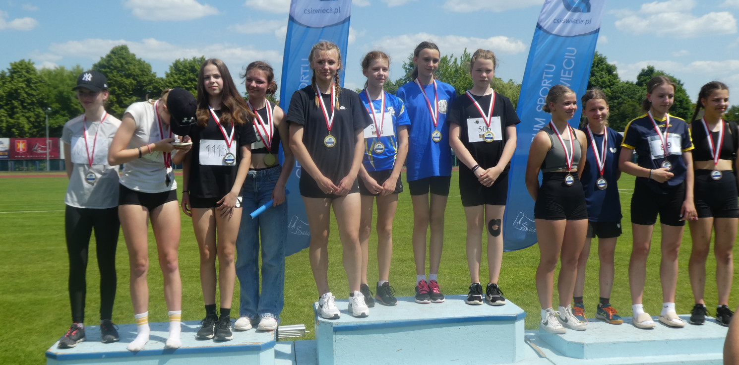 Inowrocław - Udany występ naszych uczniów na zawodach lekkoatletycznych