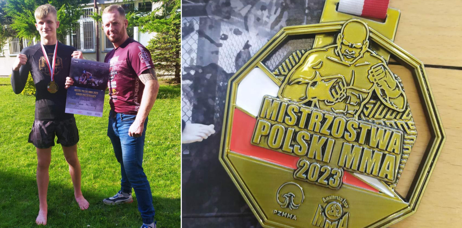 Inowrocław - Wojownik z Inowrocławia Mistrzem Polski MMA 