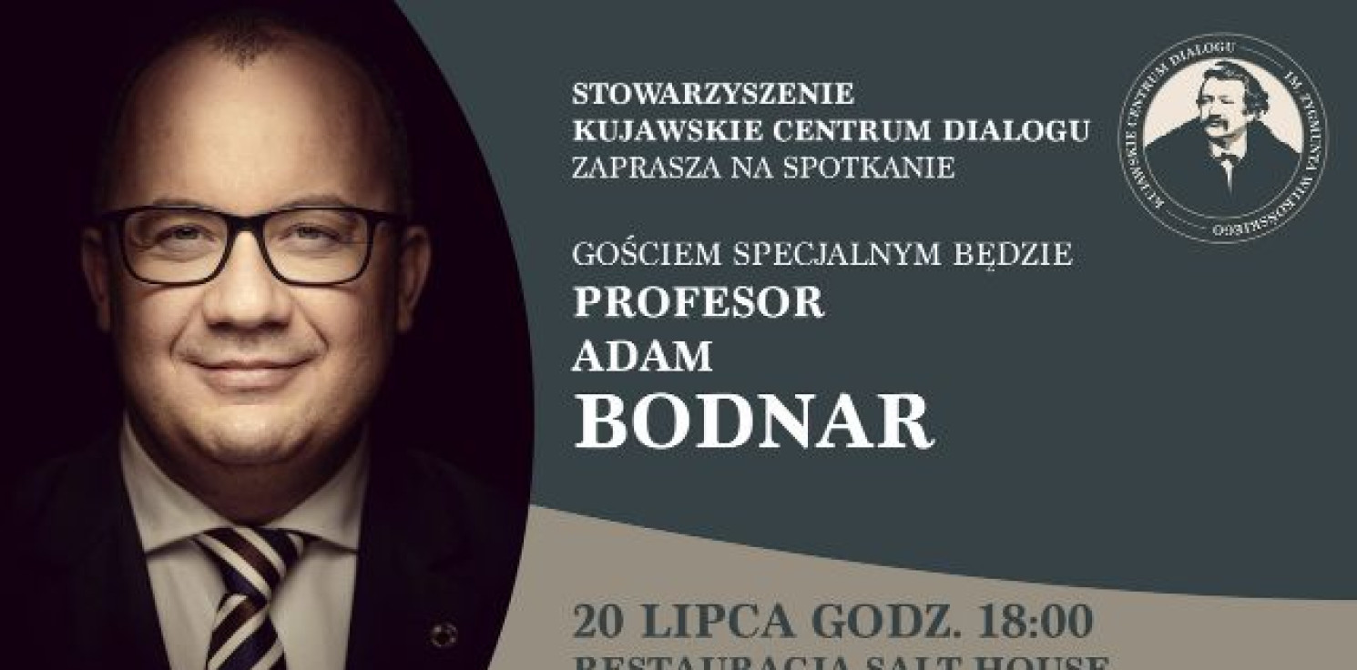 Inowrocław - Adam Bodnar przyjedzie do Inowrocławia