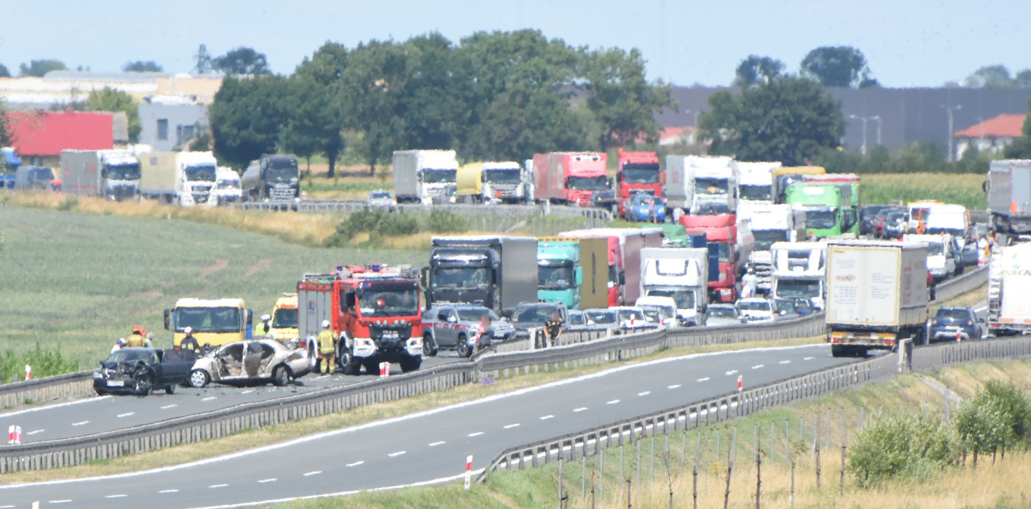 Region - Obwodnica Inowrocławia była zablokowana po wypadku
