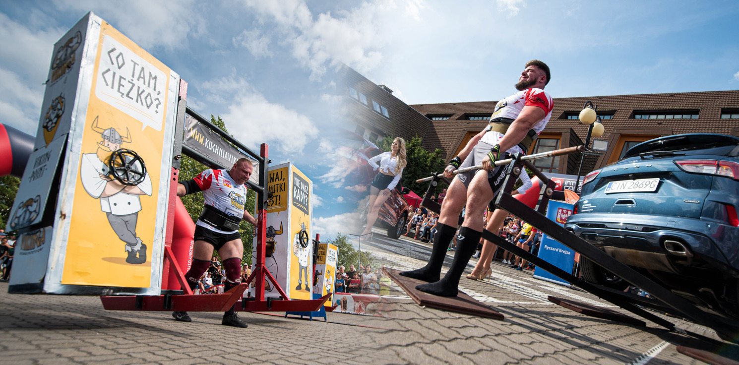 Inowrocław - Siłacze w Inowrocławiu pokazali, co potrafią