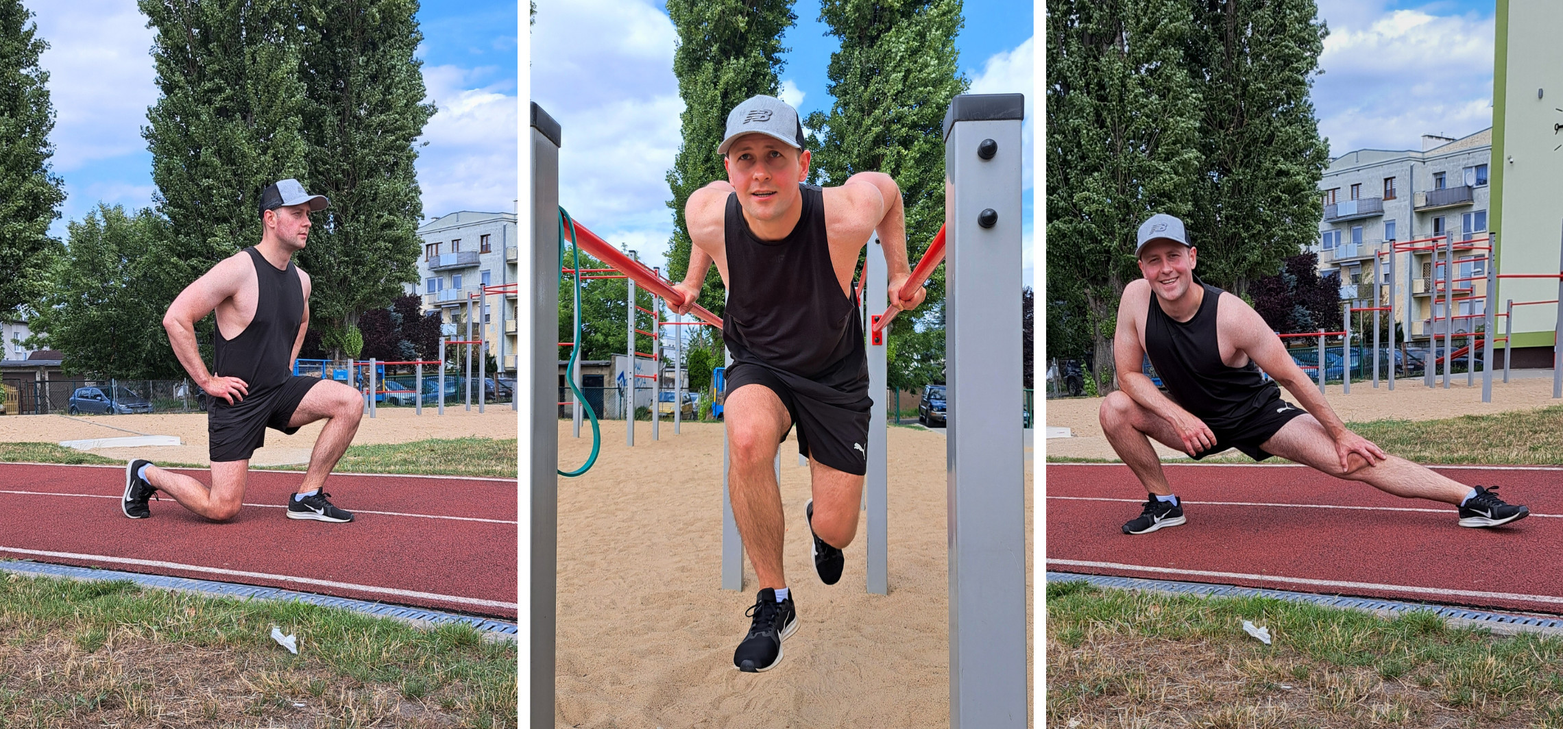 Inowrocław - Uliczna siłownia to jego sposób na udany trening