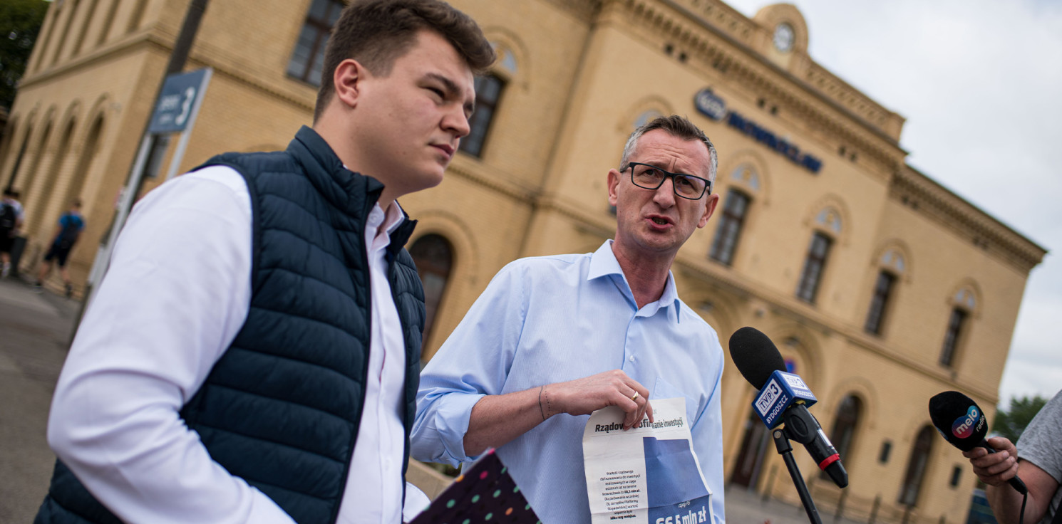 Inowrocław - “Inowrocław jest wykluczony komunikacyjnie.” Wskazali winnych