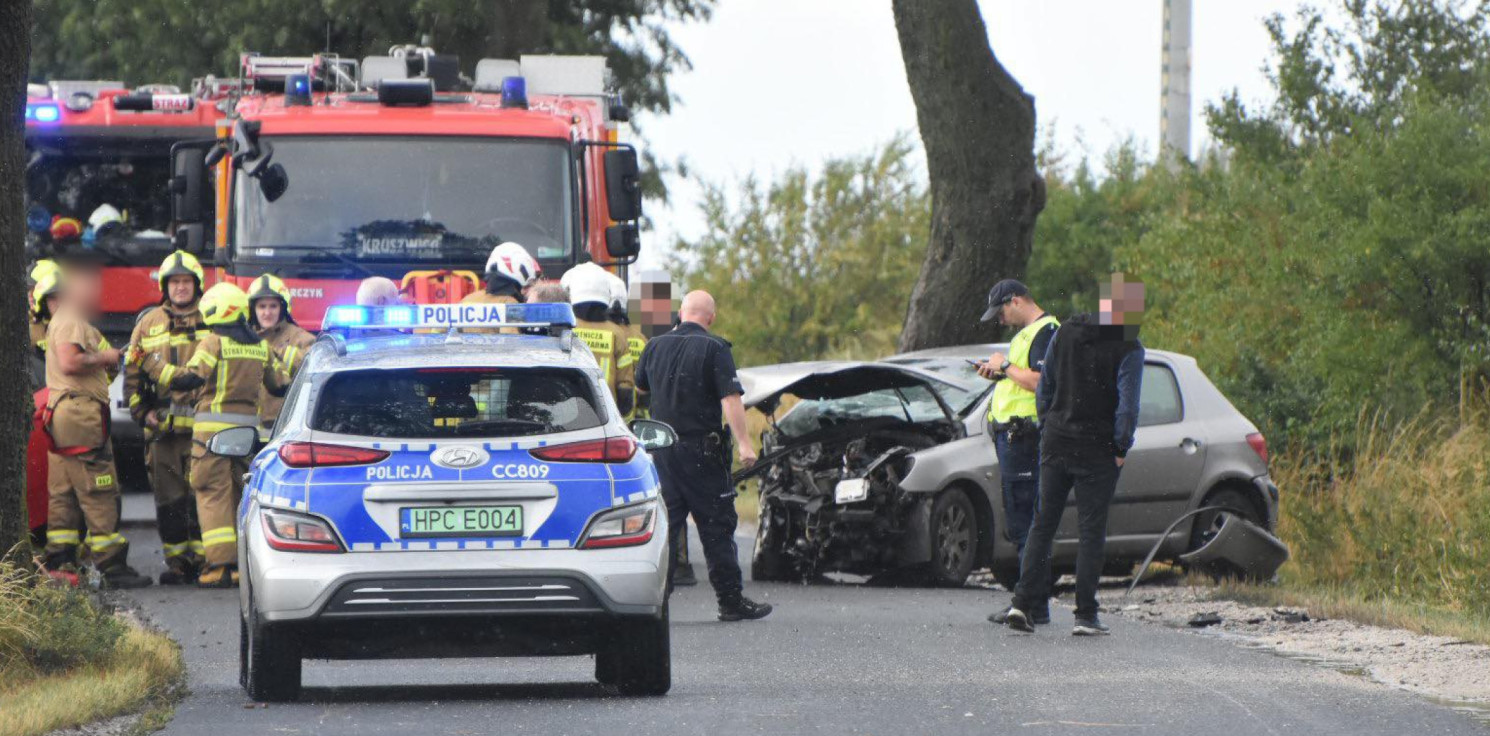 Kruszwica.online - Poważny wypadek w regionie. LPR w akcji