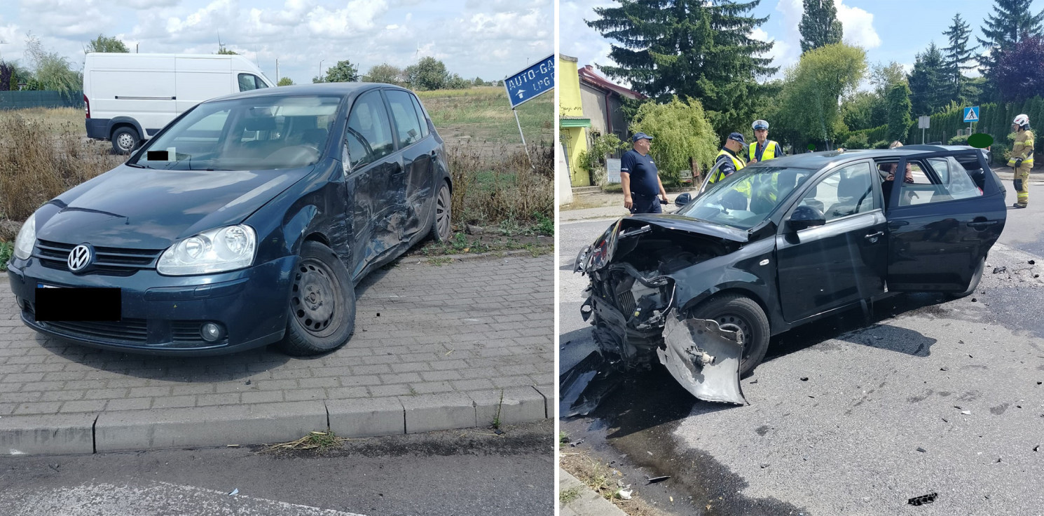 Radziejów - Jednego dnia doszło tu do dwóch groźnych kolizji