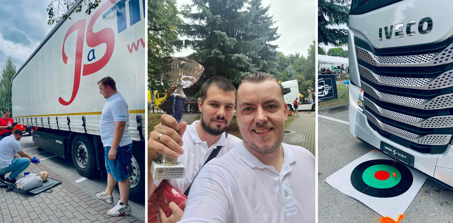 Inowrocław - Potrafi jeździć precyzyjnie, jak mało kto. Kierowca MPK na podium