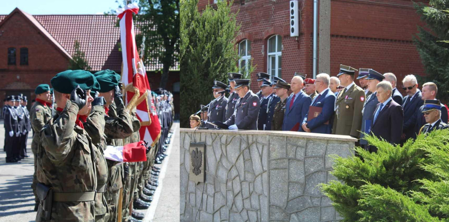 Inowrocław - Święto Wojska Polskiego. Apel i defilada