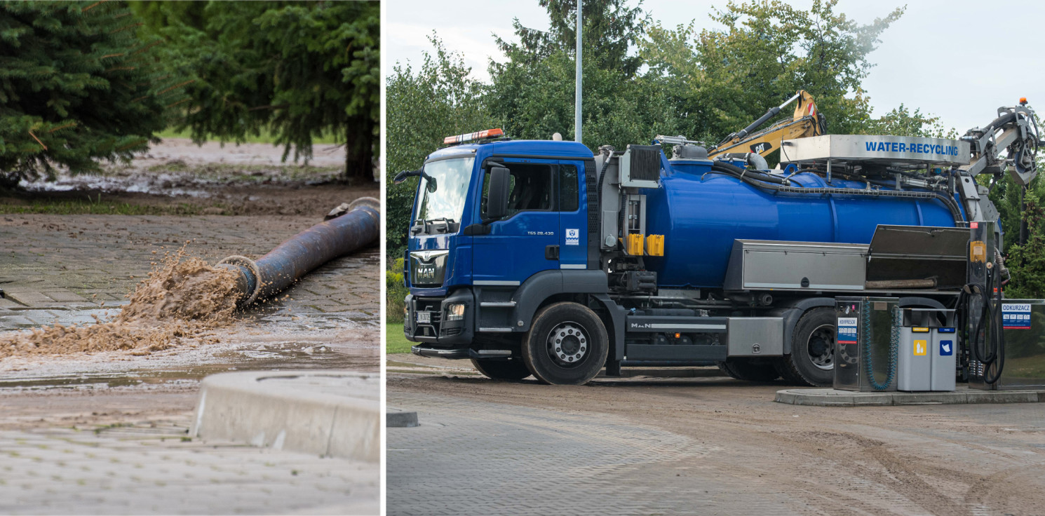 Inowrocław - Duża awaria wodociągowa w Inowrocławiu