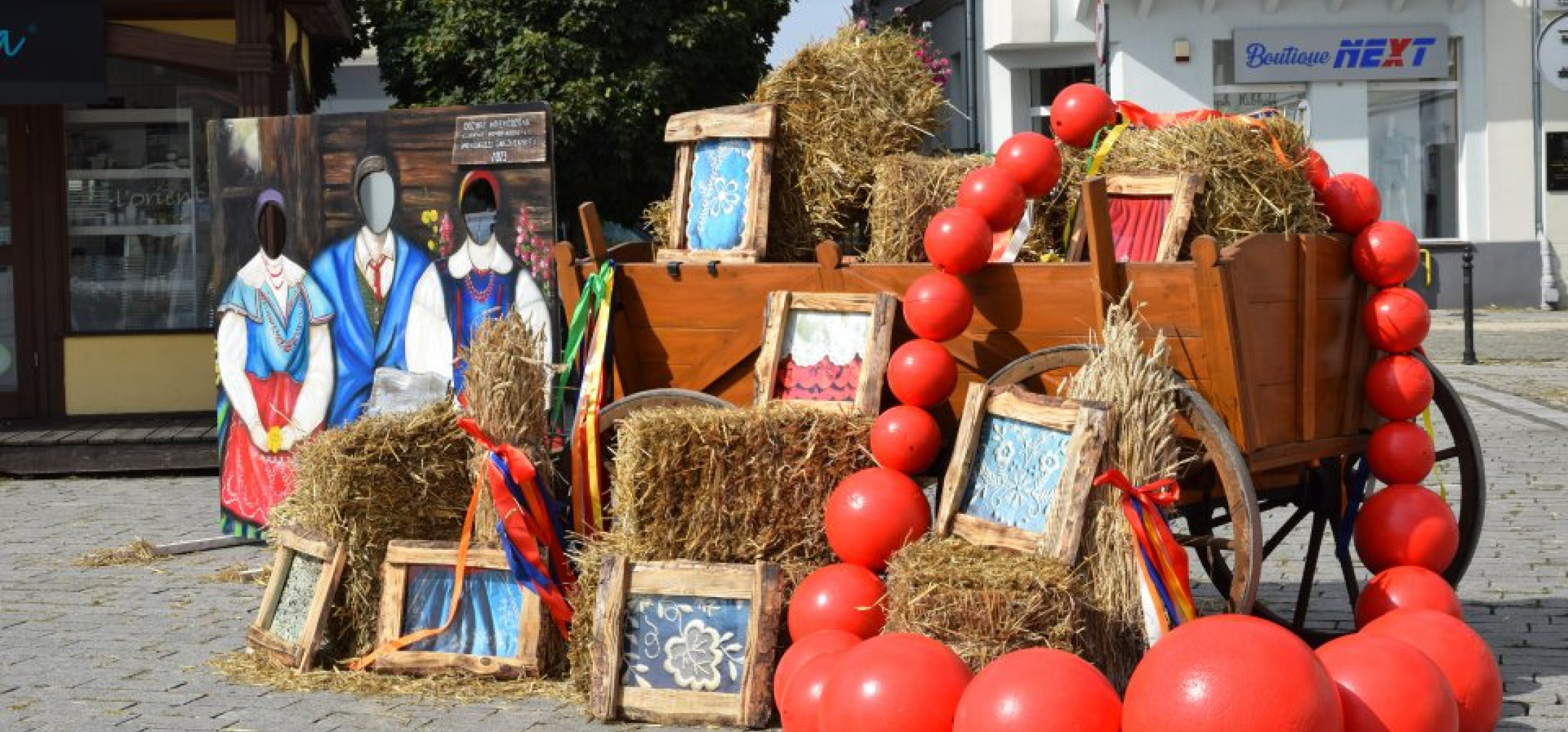 Inowrocław - Czerwone korale, haft i gęsi zwiastują dożynki