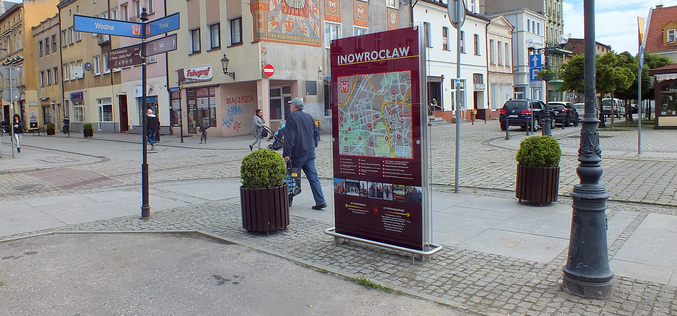 Inowrocław - Na Rynku pojawiła się nowa tablica
