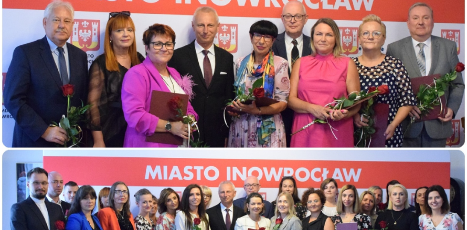 Inowrocław - Prezydent wręczył im akty nadania stopnia nauczyciela mianowanego