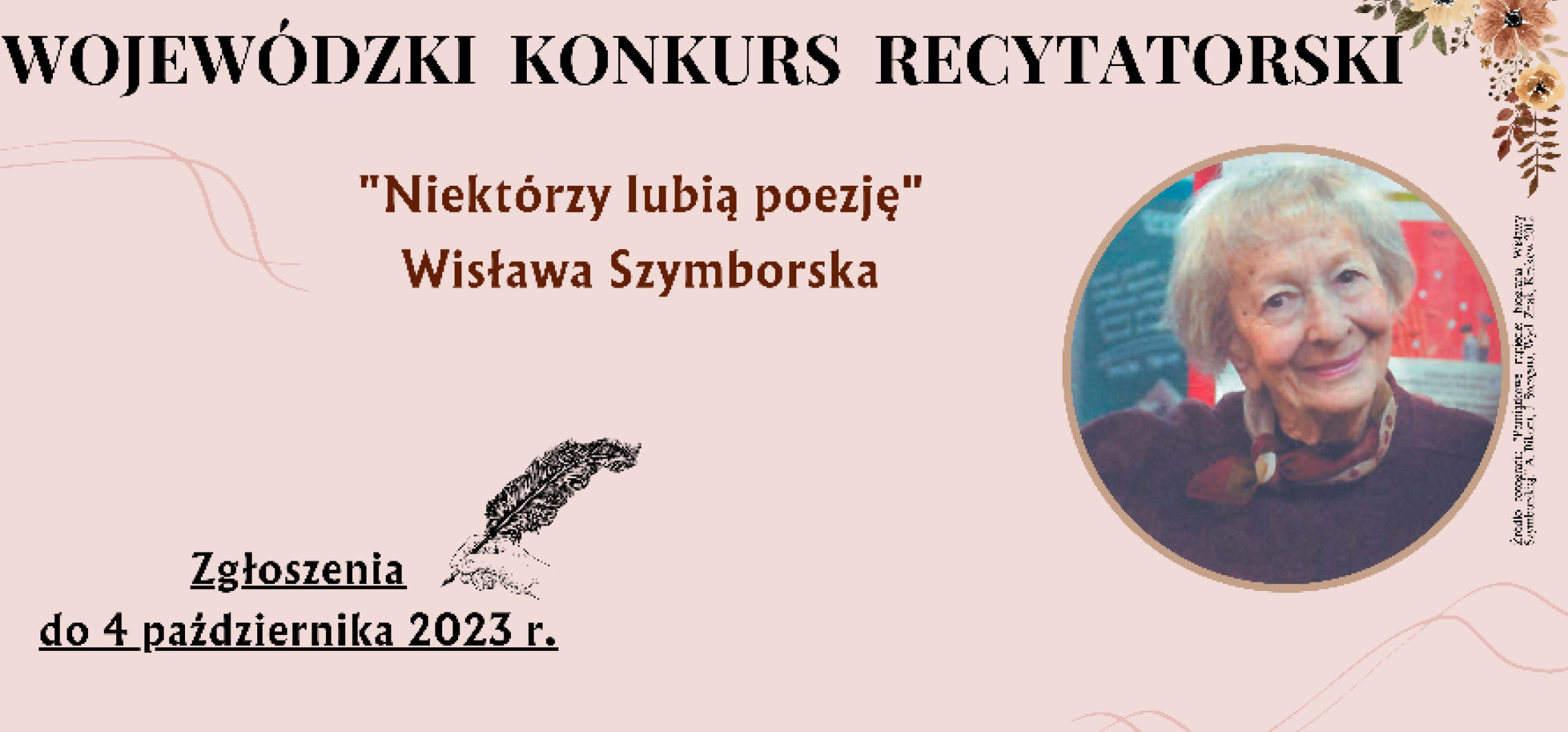 Inowrocław - "Niektórzy lubią poezję". Wyrecytują wiersze Szymborskiej