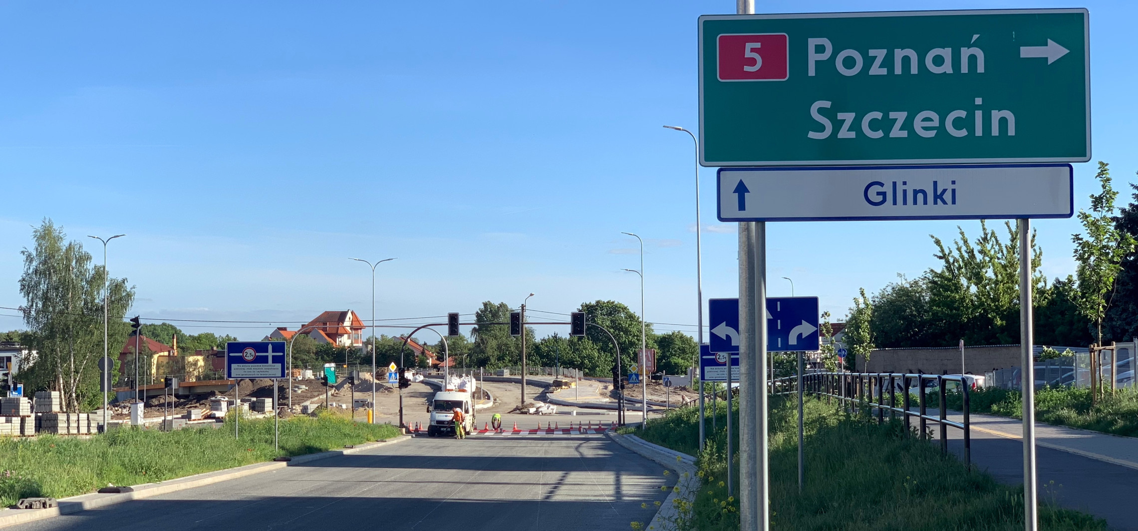Bydgoszcz - Pojedziemy fragmentem Trasy Uniwersyteckiej