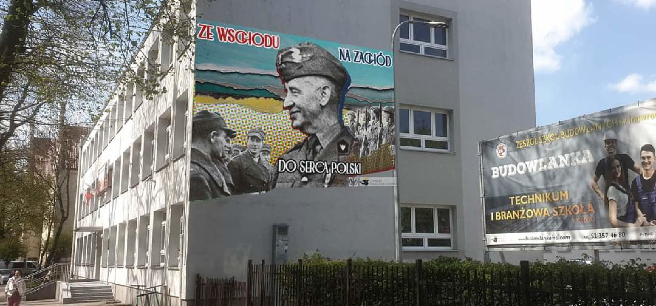 Inowrocław - Tak będzie wyglądał mural z podobizną generała